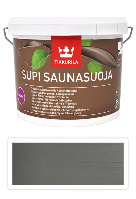 TIKKURILA Supi Sauna Finish - akrylátový lak do sauny 2.7 l Kivi 5083 TIKKURILA