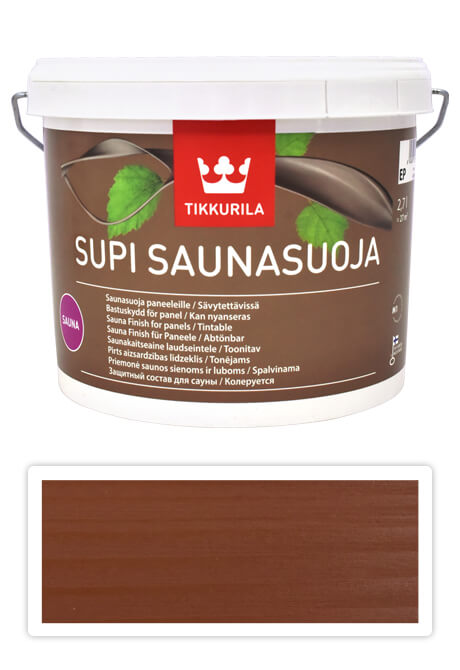 TIKKURILA Supi Sauna Finish - akrylátový lak do sauny 2.7 l Mesi 5050 TIKKURILA