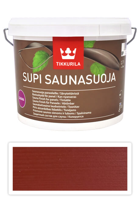 TIKKURILA Supi Sauna Finish - akrylátový lak do sauny 2.7 l Marja 5059 TIKKURILA