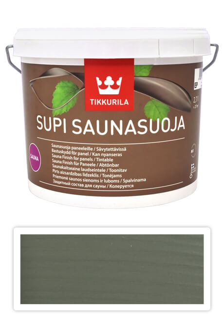 TIKKURILA Supi Sauna Finish - akrylátový lak do sauny 2.7 l Näre 5068 TIKKURILA