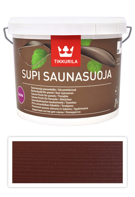 TIKKURILA Supi Sauna Finish - akrylátový lak do sauny 2.7 l Orava 5057 TIKKURILA