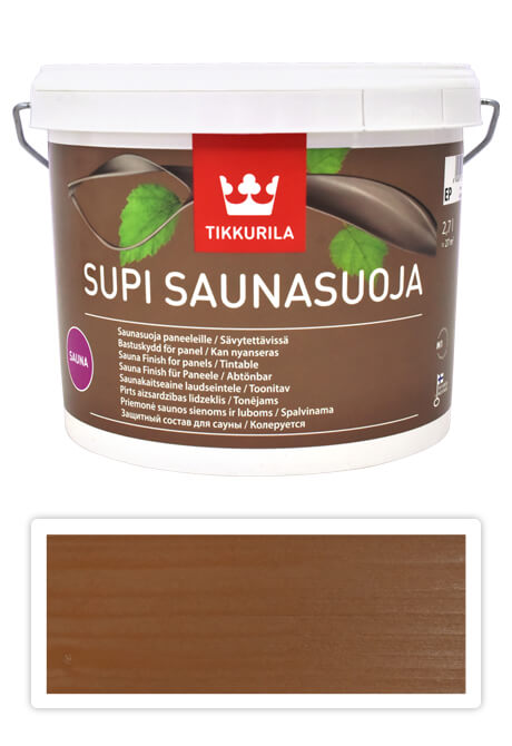 TIKKURILA Supi Sauna Finish - akrylátový lak do sauny 2.7 l Pouta 5052 TIKKURILA