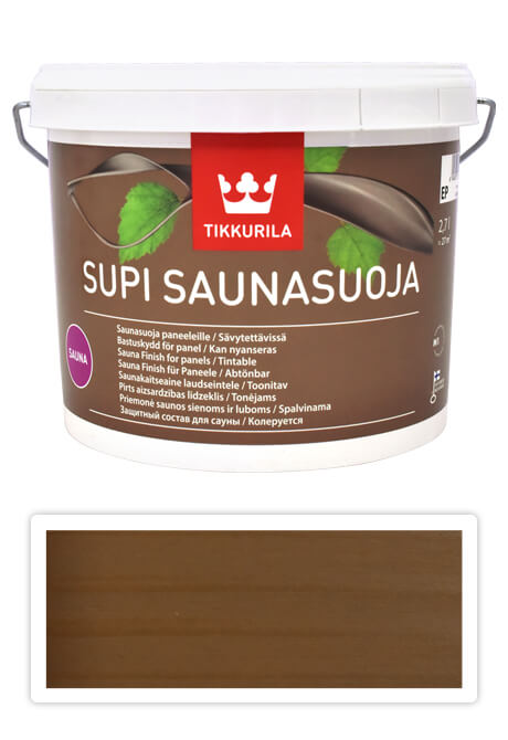 TIKKURILA Supi Sauna Finish - akrylátový lak do sauny 2.7 l Ruoko 5070 TIKKURILA