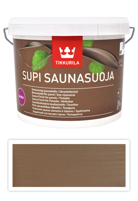 TIKKURILA Supi Sauna Finish - akrylátový lak do sauny 2.7 l Sora 5063 TIKKURILA