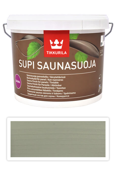 TIKKURILA Supi Sauna Finish - akrylátový lak do sauny 2.7 l Tuohi 5062 TIKKURILA