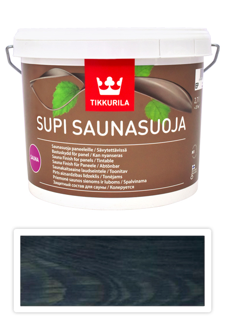 TIKKURILA Supi Sauna Finish - akrylátový lak do sauny 2.7 l Yö 5086 TIKKURILA