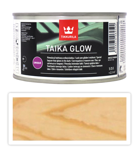 TIKKURILA Taika glow - speciální svítící lak 0.225 l TIKKURILA