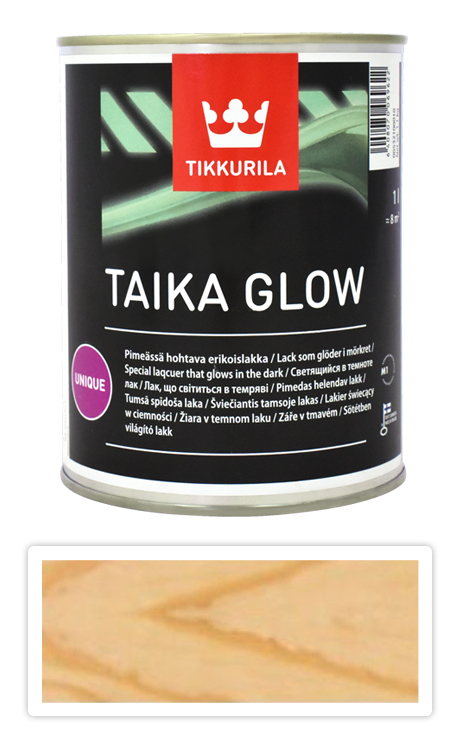 TIKKURILA Taika glow - speciální svítící lak 1 l TIKKURILA