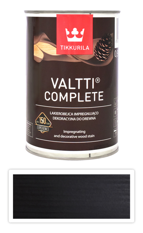 TIKKURILA Valtti Complete - matná tenkovrstvá lazura s ochranou proti UV záření 0.9 l Piki 5089 TIKKURILA