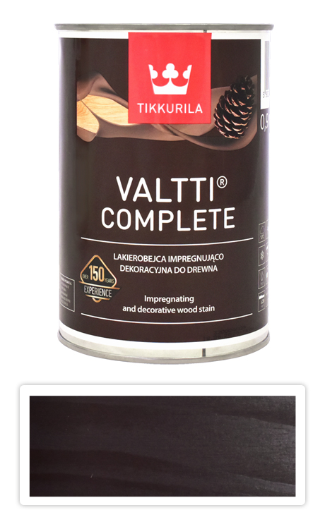 TIKKURILA Valtti Complete - matná tenkovrstvá lazura s ochranou proti UV záření 0.9 l Varpu 5076 TIKKURILA