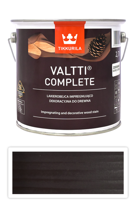 TIKKURILA Valtti Complete - matná tenkovrstvá lazura s ochranou proti UV záření 2.7 l Kanto 5077 TIKKURILA