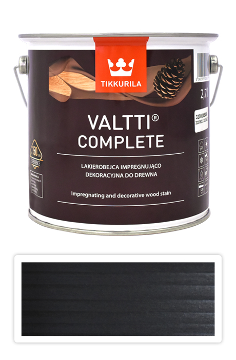 TIKKURILA Valtti Complete - matná tenkovrstvá lazura s ochranou proti UV záření 2.7 l Kataja 5078 TIKKURILA