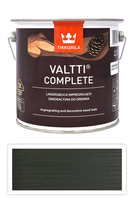 TIKKURILA Valtti Complete - matná tenkovrstvá lazura s ochranou proti UV záření 2.7 l Lieko 5067 TIKKURILA