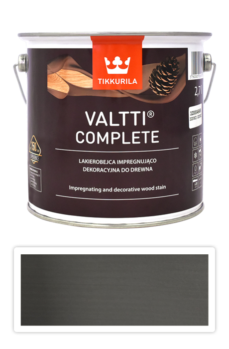 TIKKURILA Valtti Complete - matná tenkovrstvá lazura s ochranou proti UV záření 2.7 l Poro 5087 TIKKURILA