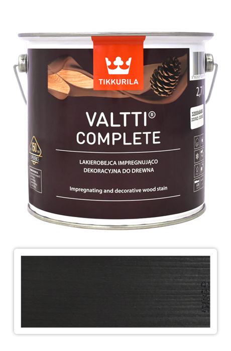 TIKKURILA Valtti Complete - matná tenkovrstvá lazura s ochranou proti UV záření 2.7 l Siimes 5069 TIKKURILA