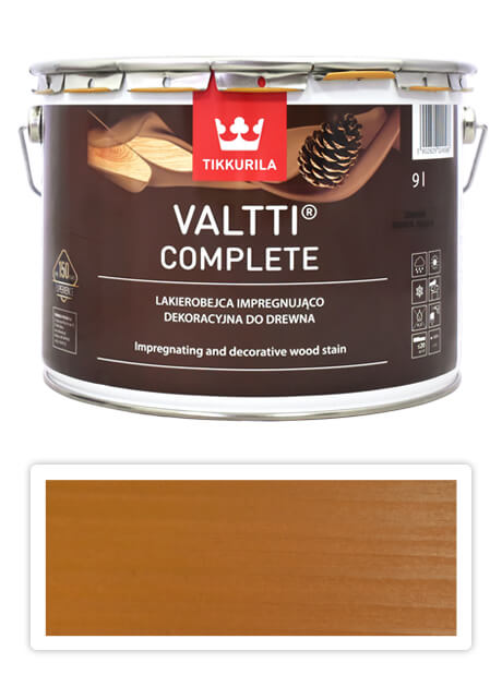 TIKKURILA Valtti Complete - matná tenkovrstvá lazura s ochranou proti UV záření 9 l Mesi 5050 TIKKURILA