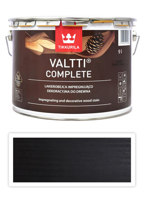 TIKKURILA Valtti Complete - matná tenkovrstvá lazura s ochranou proti UV záření 9 l Piki 5089 TIKKURILA