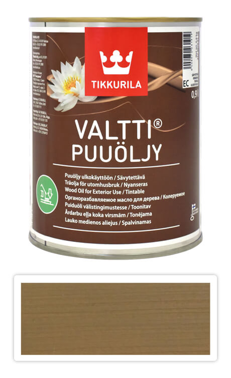 TIKKURILA Valtti wood oil - olej na terasy a nábytek 0.9 l Heinä 5064 TIKKURILA