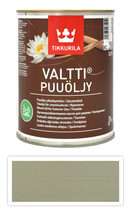 TIKKURILA Valtti wood oil - olej na terasy a nábytek 0.9 l Kaisla 5061 TIKKURILA