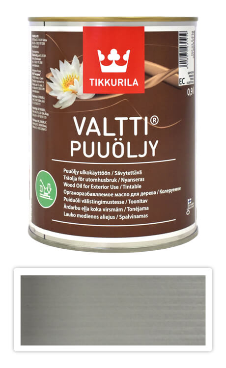 TIKKURILA Valtti wood oil - olej na terasy a nábytek 0.9 l Kaste 5081 TIKKURILA