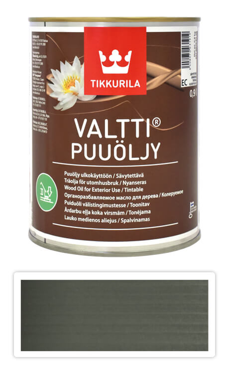 TIKKURILA Valtti wood oil - olej na terasy a nábytek 0.9 l Laavu 5082 TIKKURILA