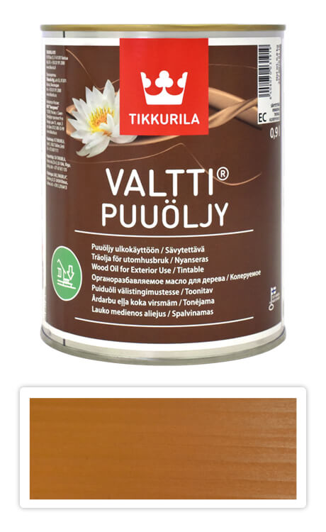 TIKKURILA Valtti wood oil - olej na terasy a nábytek 0.9 l Mesi 5050 TIKKURILA