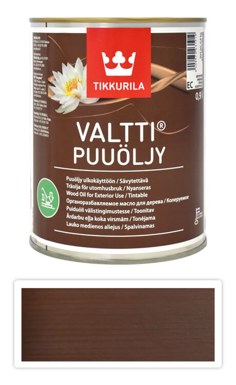 TIKKURILA Valtti wood oil - olej na terasy a nábytek 0.9 l Tatti 5071 TIKKURILA