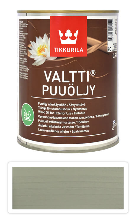 TIKKURILA Valtti wood oil - olej na terasy a nábytek 0.9 l Tuohi 5062 TIKKURILA