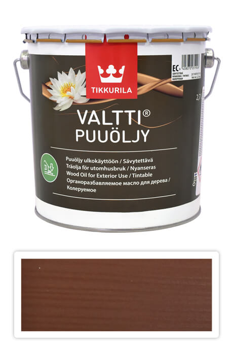 TIKKURILA Valtti wood oil - olej na terasy a nábytek 2.7 l Honka 5072 TIKKURILA