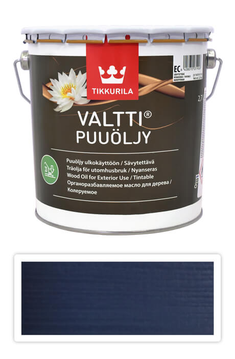 TIKKURILA Valtti wood oil - olej na terasy a nábytek 2.7 l Ilta 5085 TIKKURILA