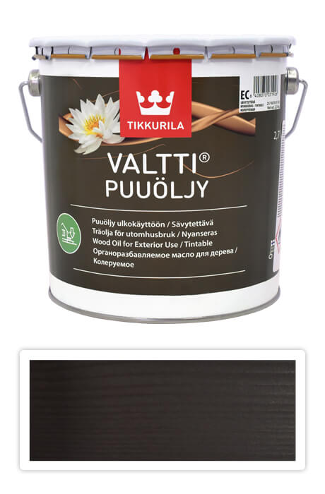 TIKKURILA Valtti wood oil - olej na terasy a nábytek 2.7 l Karhu 5074 TIKKURILA