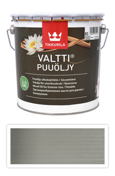 TIKKURILA Valtti wood oil - olej na terasy a nábytek 2.7 l Kaste 5081 TIKKURILA