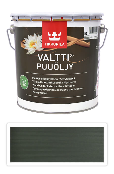 TIKKURILA Valtti wood oil - olej na terasy a nábytek 2.7 l Lehti 5066 TIKKURILA