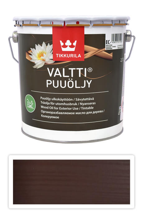 TIKKURILA Valtti wood oil - olej na terasy a nábytek 2.7 l Petäjä 5073 TIKKURILA