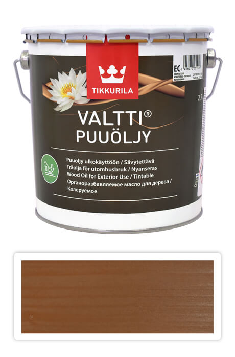 TIKKURILA Valtti wood oil - olej na terasy a nábytek 2.7 l Pouta 5052 TIKKURILA