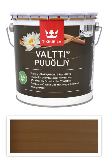 TIKKURILA Valtti wood oil - olej na terasy a nábytek 2.7 l Ruoko 5070 TIKKURILA