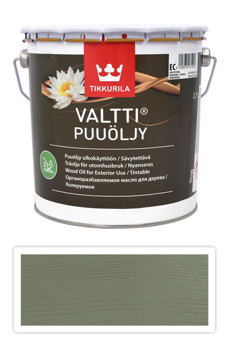 TIKKURILA Valtti wood oil - olej na terasy a nábytek 2.7 l Suvi 5065 TIKKURILA