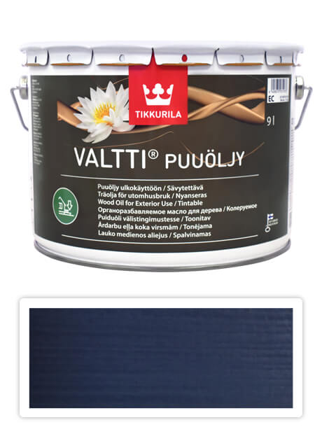 TIKKURILA Valtti wood oil - olej na terasy a nábytek 9 l Ilta 5085 TIKKURILA