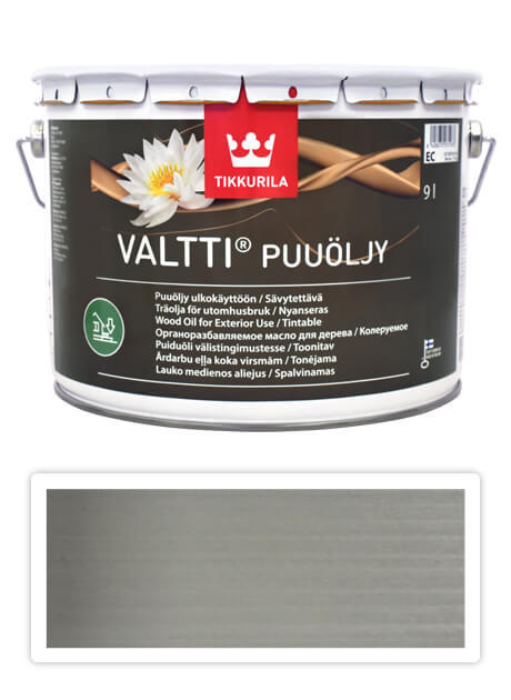 TIKKURILA Valtti wood oil - olej na terasy a nábytek 9 l Kaste 5081 TIKKURILA