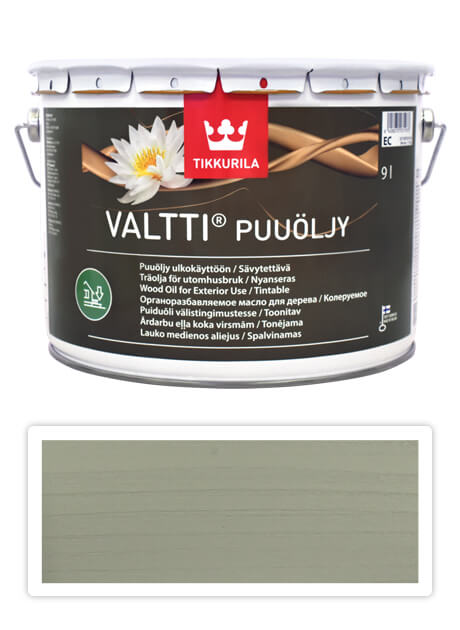 TIKKURILA Valtti wood oil - olej na terasy a nábytek 9 l Tuohi 5062 TIKKURILA