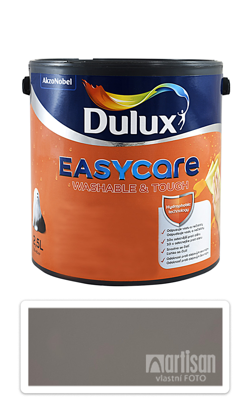 DULUX EasyCare - omyvatelná malířská barva do interiéru 2.5 l Sluneční záře DULUX