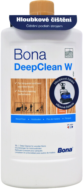 BONA Deep Clean W - čistič pro hloubkové čištění dřevěných podlah 1 l BONA