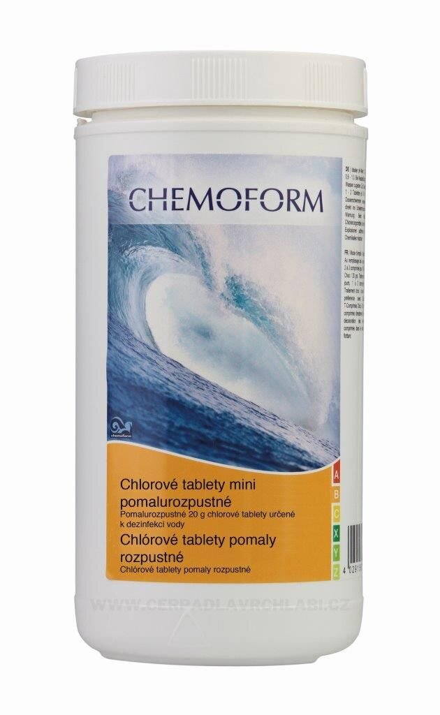 Chemoform Chlórové tablety pomalurozpustné MINI 20 gChemoform