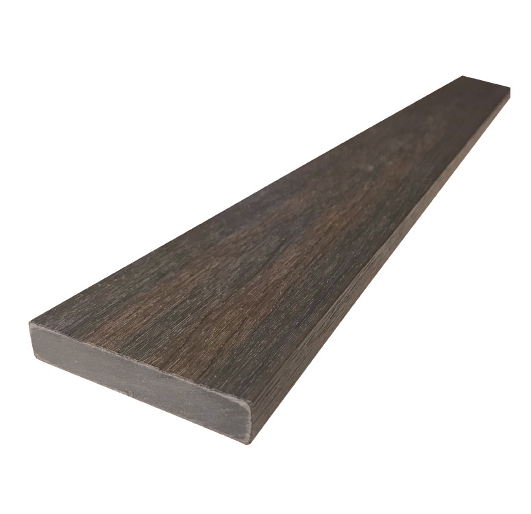 Dřevoplus WPC dřevoplastové plotovky Profi rovné 15x80x1000 - Walnut (ořech) Dřevoplus