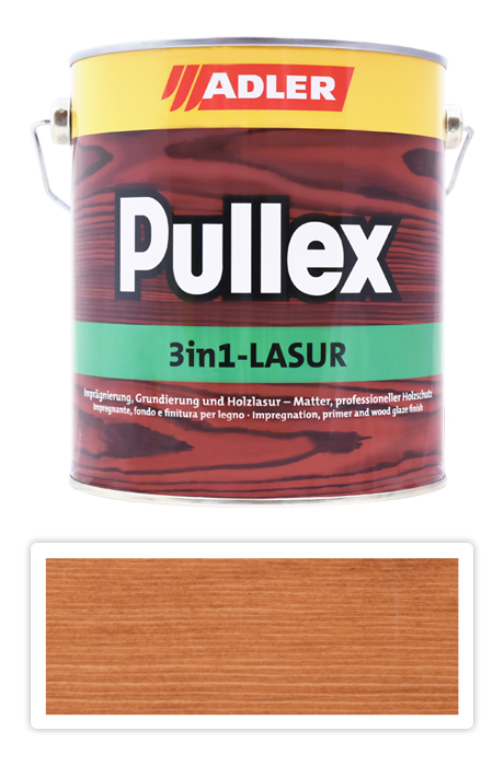 ADLER Pullex 3in1 Lasur - tenkovrstvá impregnační lazura 2.5 l Borovice 50554 ADLER