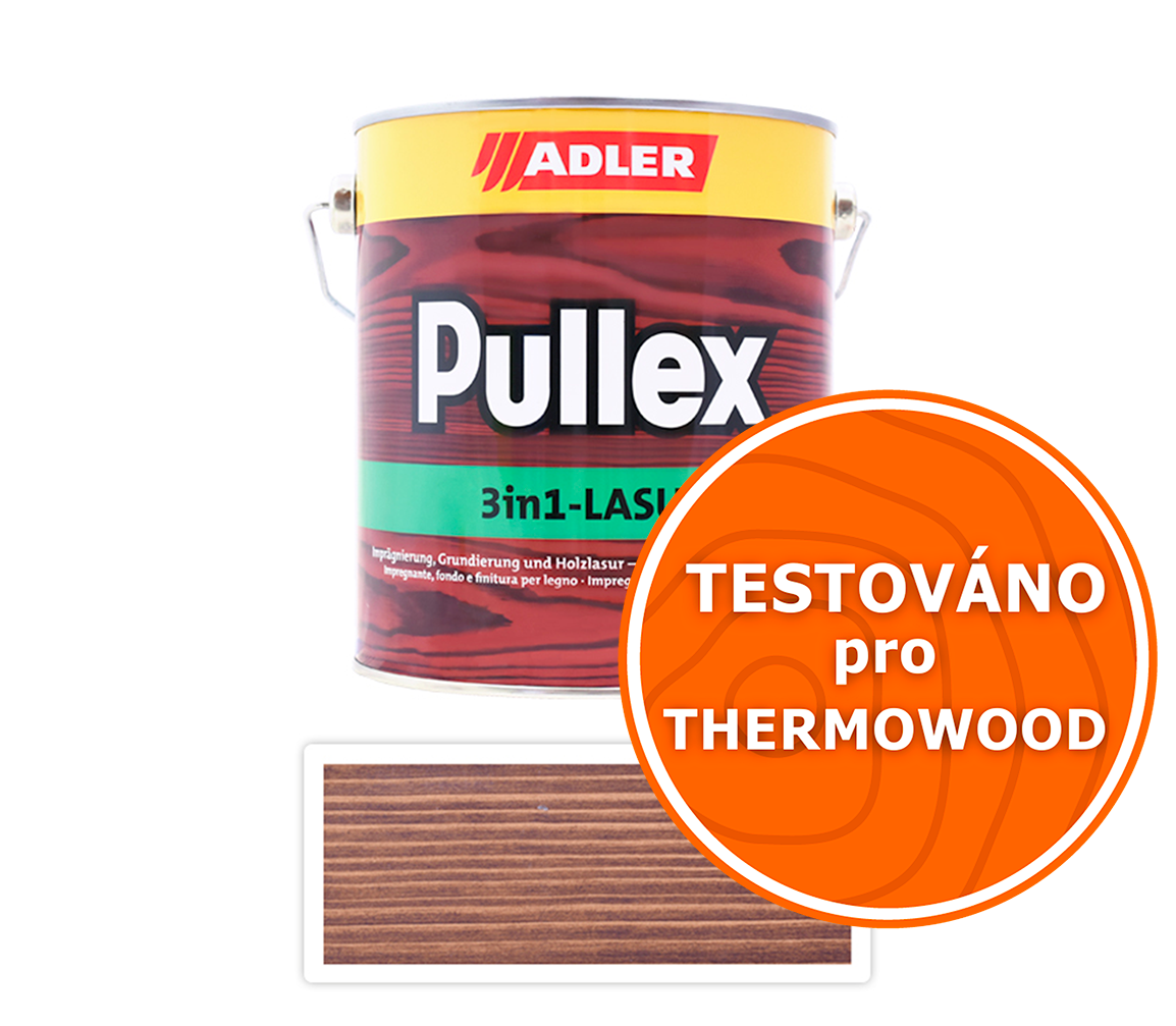 ADLER Pullex 3in1 Lasur - tenkovrstvá impregnační lazura 2.5 l Palisandr ADLER