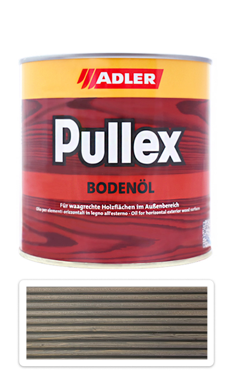 ADLER Pullex Bodenöl - terasový olej 0.75 l Šedý ADLER