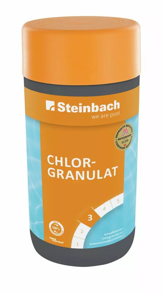 STEINBACH Chlorový granulát 1 kgSTEINBACH