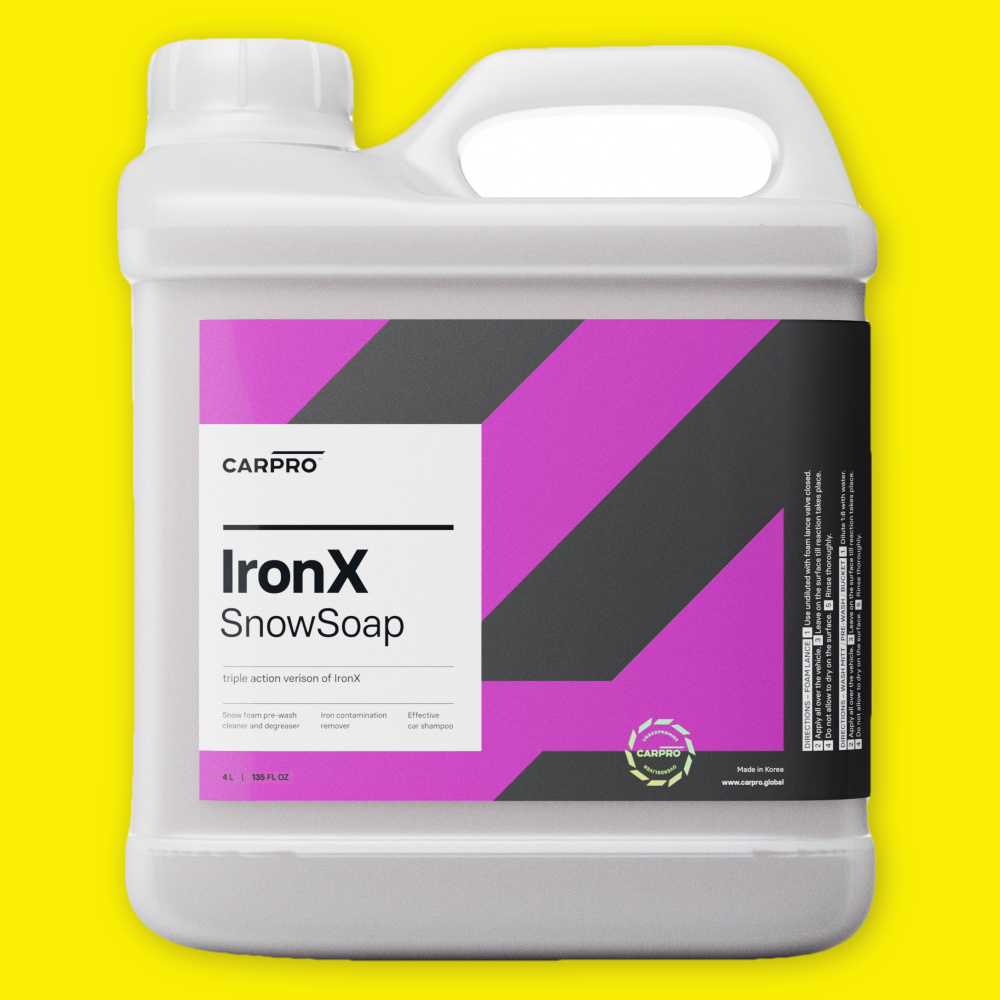 Dekontaminační autošampon CARPRO IronX Snow Soap (4000 ml)CARPRO