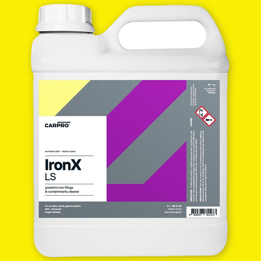 Bezzápachový odstraňovač polétavé rzi CARPRO IronX LS (4000 ml)CARPRO